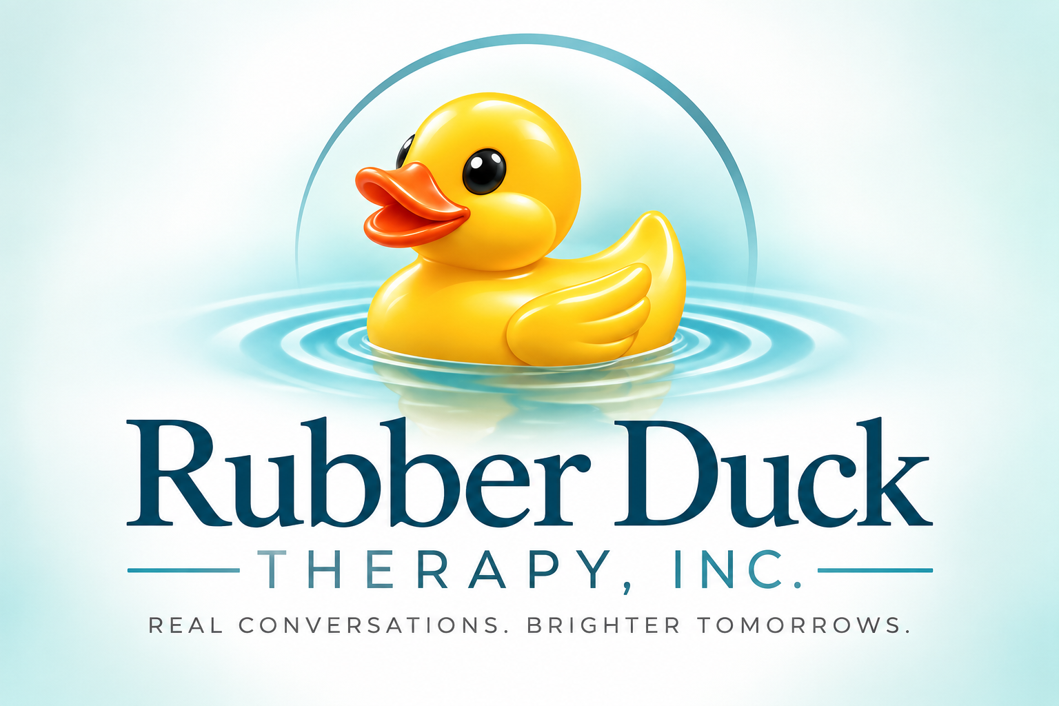 Rubber Duck Therapy, Inc. — Real Conversations. Brighter Tomorrows.
